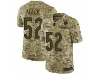 Youth Nike Chicago Bears #52 Khalil Mack Limited Camo 2018 Salute to Service NFL Jersey