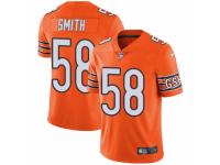 Youth Nike Chicago Bears #58 Roquan Smith Limited Orange Rush Vapor Untouchable NFL Jersey