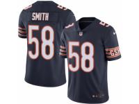 Youth Nike Chicago Bears #58 Roquan Smith Navy Blue Team Color Vapor Untouchable Limited Player NFL Jersey