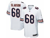 Youth Nike Chicago Bears #68 Matt Slauson Limited White NFL Jersey