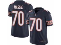 Youth Nike Chicago Bears #70 Bobby Massie Limited Navy Blue Rush NFL Jersey