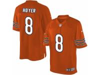 Youth Nike Chicago Bears #8 Brian Hoyer Limited Orange Alternate NFL Jersey