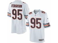 Youth Nike Chicago Bears #95 Ego Ferguson Limited White NFL Jersey
