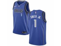 Youth Nike Dallas Mavericks #1 Dennis Smith Jr.  Royal Blue Road NBA Jersey - Icon Edition
