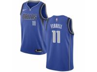 Youth Nike Dallas Mavericks #11 Yogi Ferrell  Royal Blue Road NBA Jersey - Icon Edition