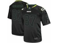 Youth Nike Green Bay Packers #87 Jordy Nelson Limited Lights Out Black NFL Jersey