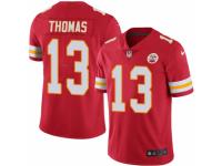 Youth Nike Kansas City Chiefs #13 De'Anthony Thomas Limited Red Rush NFL Jersey