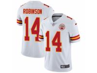 Youth Nike Kansas City Chiefs #14 Demarcus Robinson White Vapor Untouchable Limited Player NFL Jersey