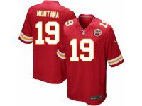 Youth Nike Kansas City Chiefs #19 Joe Montana Red Team Color NFL Jersey