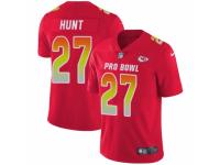 Youth Nike Kansas City Chiefs #27 Kareem Hunt Limited Red 2018 Pro Bowl NFL Jersey