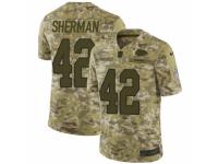 Youth Nike Kansas City Chiefs #42 Anthony Sherman Limited Camo 2018 Salute to Service NFL Jersey