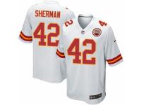 Youth Nike Kansas City Chiefs #42 Anthony Sherman White NFL Jersey