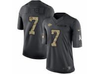 Youth Nike Kansas City Chiefs #7 Harrison Butker Limited Black 2016 Salute to Service NFL Jersey