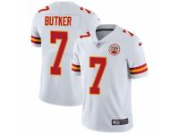 Youth Nike Kansas City Chiefs #7 Harrison Butker White Vapor Untouchable Limited Player NFL Jersey