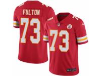 Youth Nike Kansas City Chiefs #73 Zach Fulton Limited Red Rush NFL Jersey