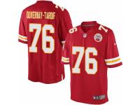 Youth Nike Kansas City Chiefs #76 Laurent Duvernay-Tardif Limited Red Team Color NFL Jersey