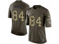 Youth Nike Kansas City Chiefs #84 Demetrius Harris Limited Green Salute to Service NFL Jersey