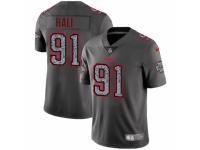 Youth Nike Kansas City Chiefs #91 Tamba Hali Gray Static Vapor Untouchable Game NFL Jersey