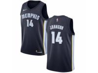 Youth Nike Memphis Grizzlies #14 Brice Johnson  Navy Blue Road NBA Jersey - Icon Edition