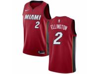 Youth Nike Miami Heat #2 Wayne Ellington  Red NBA Jersey Statement Edition