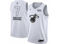 Youth Nike Miami Heat #7 Goran Dragic Swingman White 2018 All-Star Game NBA Jersey
