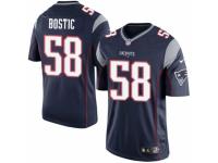 Youth Nike New England Patriots #58 Jon Bostic Navy Blue Team Color NFL Jersey