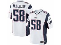 Youth Nike New England Patriots #58 Shea McClellin Limited White NFL Jersey