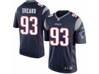 Youth Nike New England Patriots #93 Jabaal Sheard Navy Blue Team Color NFL Jersey