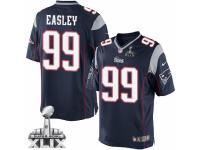 Youth Nike New England Patriots #99 Dominique Easley Navy Blue Team Color Super Bowl XLIX NFL Jersey