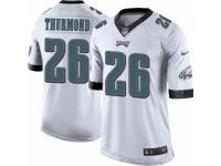 Youth Nike Philadelphia Eagles #26 Walter Thurmond Limited White NFL Jersey