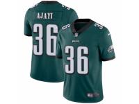 Youth Nike Philadelphia Eagles #36 Jay Ajayi Midnight Green Team Color Vapor Untouchable Limited Player NFL Jersey