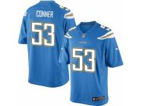 Youth Nike San Diego Chargers #53 Kavell Conner Limited Electric Blue Alternate NFL Jersey