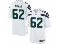 Youth Nike Seattle Seahawks #62 Drew Nowak White NFL Jersey