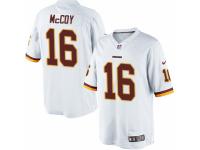 Youth Nike Washington Redskins #16 Colt McCoy Limited White NFL Jersey