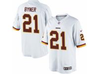 Youth Nike Washington Redskins #21 Earnest Byner Limited White NFL Jersey