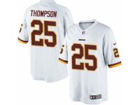Youth Nike Washington Redskins #25 Chris Thompson Limited White NFL Jersey