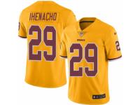 Youth Nike Washington Redskins #29 Duke Ihenacho Limited Gold Rush NFL Jersey