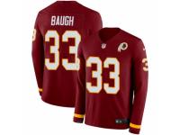 Youth Nike Washington Redskins #33 Sammy Baugh Limited Burgundy Therma Long Sleeve NFL Jersey