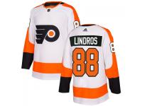 Youth Philadelphia Flyers #88 Eric Lindros adidas White Authentic Jersey