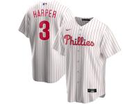 Youth Philadelphia Phillies Bryce Harper Nike White Home 2020 Player Jersey