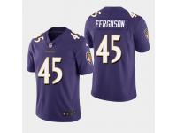Youth Ravens #45 Jaylon Ferguson 2019 NFL Draft Vapor Limited Jersey - Purple