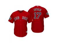 Youth Red Sox 2018 World Series Majestic Scarlet Nathan Eovaldi Cool Base Jersey