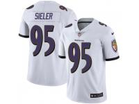 Zach Sieler Baltimore Ravens Men's Limited Vapor Untouchable Nike Jersey - White
