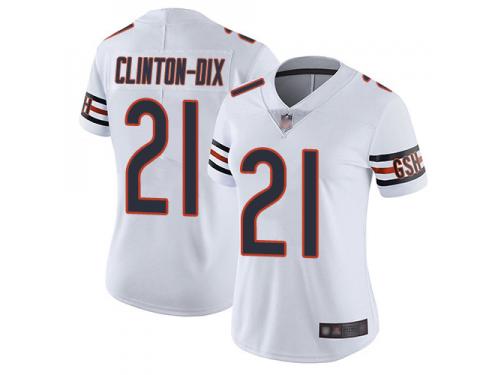 Chicago Bears Ha Ha Clinton-Dix Women's Limited White Jersey - #21 Football Vapor Untouchable Road