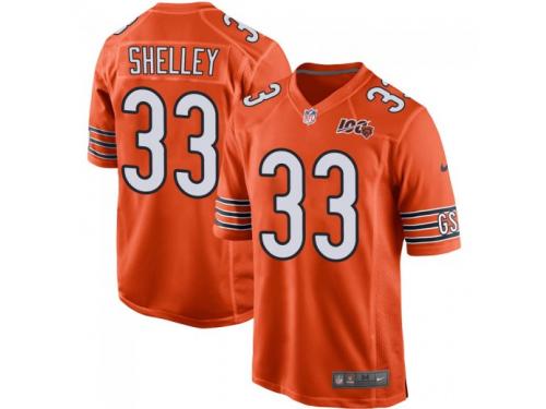 Game Men's Duke Shelley Chicago Bears Nike 100th Season Jersey - Orange