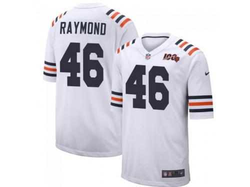 Game Youth Dax Raymond Chicago Bears Nike Alternate Classic 100th Season Jersey - White