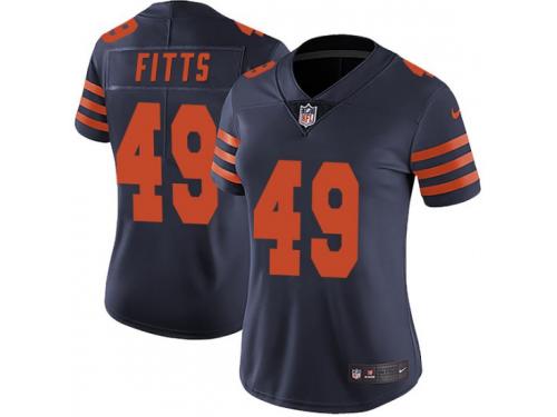 Kylie Fitts Chicago Bears Women's Limited Alternate Vapor Untouchable Nike Jersey - Navy Blue