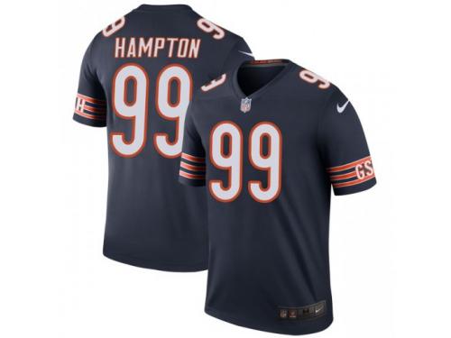 Legend Vapor Untouchable Men's Dan Hampton Chicago Bears Nike Color Rush Jersey - Navy