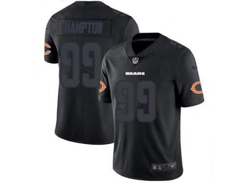 Limited Men's Dan Hampton Chicago Bears Nike Jersey - Black Impact Vapor Untouchable