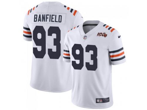 Limited Men's Daryle Banfield Chicago Bears Nike Alternate Classic 100th Season Jersey - White